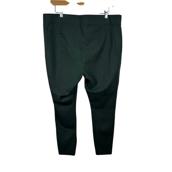 Old Navy Pant Women Size XL Forest Green Stevie Ponte Legging Career 821661 Work - Picture 2 of 5
